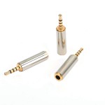 厂家直销 耳机音频转接头2.5mm转3.5mm 2.5公头转3.5母头转换头