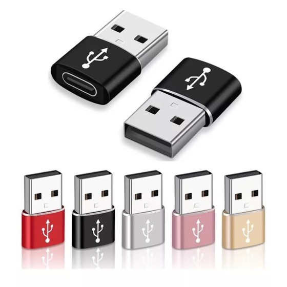 批发Type-C转USB转接头适用苹果PD转换器 C母转A公 Type-C转接头