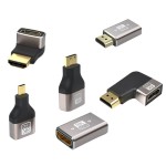 HDMI系列转接头8k高清视频连接机顶盒电脑显示器投影仪hdmi转接头