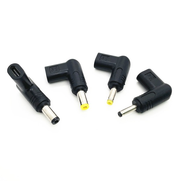 Type-C母转DC5.5充电转接头PD诱骗5V 9V12V20V转接头适应各种电器