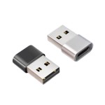 USB转type-c母适用苹果USB-C充电线数据otg转接头充电宝耳机转换