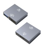 type-c转USB一分二笔记本扩展坞二合一转接头60w快充充电转接头