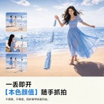 跨境批发超小巧便携自拍杆三脚架手机蓝牙拍照便携式落地弹开支架