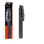 跨境F15自拍杆手机支架防抖可伸缩三脚架蓝牙Selfie stick travel
