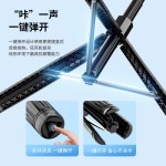 新款F01自拍杆手机通用人脸跟随1.9M直播落地支架三脚架云台旅游