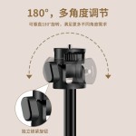 2米直播手机支架可伸缩铝合金灯架掌上COB灯架便携式三脚架自拍杆