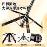 新款手机自拍杆四脚架防抖云台蓝牙遥控拍照杆三脚架手持直播支架