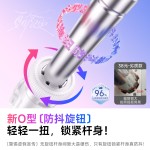 迷你自拍杆三脚架旅游便携手持蓝牙拍摄神器防抖伸缩直播手机支架