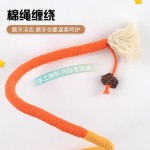 猫玩具猫咪咬咬绳玩具自嗨解闷磨牙虫瘿果猫逗猫棒用品啃咬玩具绳