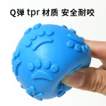 狗狗发声玩具磨牙耐咬狗玩具球解压训练狗狗互动训犬TPR宠物玩具