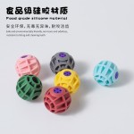 硅胶狗狗玩具球宠物发声球耐咬磨牙洁齿益智解闷自嗨球互动训练球