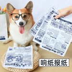 宠物狗狗玩具耐咬磨牙自嗨解闷发声报纸响纸玩具泰迪柯基玩具