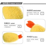 跨境新款猫咪玩具狗狗发声玩具可爱毛绒虾仁洁齿磨牙宠物用品