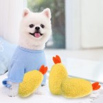 跨境新款猫咪玩具狗狗发声玩具可爱毛绒虾仁洁齿磨牙宠物用品