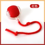 耐咬带绳自动逗猫球猫咪玩具球自嗨解闷神器宠物用品跳跳球
