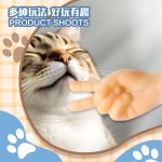 抖音网红小手指套逗猫撸猫橡胶手套按摩左右小手搞怪小玩具