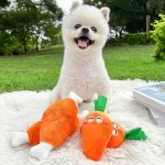 宠物毛绒发声玩具耐咬玩具亚马逊爆款狗狗香烟胡萝卜鸡腿毛绒玩具