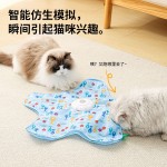 亚马逊宠物猫猫玩具捕猎罩 电动逗猫咪自嗨解闷海星造型猫咪玩具