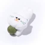 新款创意猫薄荷球猫咪毛绒玩具磨牙洁齿耐咬解闷自嗨逗猫啃咬玩具