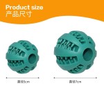 宠物漏食球狗狗玩具耐咬磨牙洁齿球西瓜球猫自嗨解闷橡胶玩具