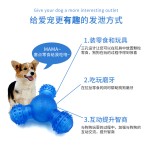 亚马逊热卖宠物玩具漏食球不倒翁训练漏食器猫狗清洁磨牙喂食玩具