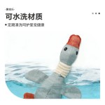 新款宠物麻布大雁PP响发声耐咬安抚训练磨牙洁齿狗狗猫咪宠物用品