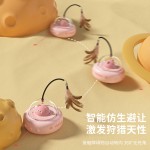 智能逗猫玩具猫咪玩具猫玩具自嗨解闷懒人逗猫棒羽毛宠物玩具跨境