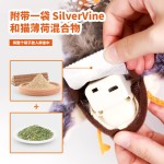 亚马逊爆款逗宠小鸟猫头鹰遥控开关猫薄荷猫咪啃咬玩具小鸡批发
