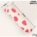 新品秋冬毛绒宠物玩具猫狗解压玩具毛绒爱心抱枕互动玩具自嗨玩具