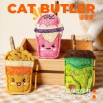 丝瓜络宠物猫咪玩具自嗨解闷小猫咪磨牙猫玩具啃咬洁牙逗猫棒