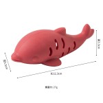 硅胶鱼猫猫玩具逗猫耐啃咬藏食慢食漏食自嗨猫咪磨牙解闷宠物玩具