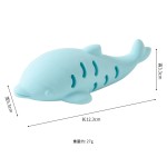 硅胶鱼猫猫玩具逗猫耐啃咬藏食慢食漏食自嗨猫咪磨牙解闷宠物玩具