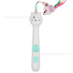 鱼杆棒猫咪伸缩替换头玩具激光投影互动猫狗宠物猫咪互动玩具