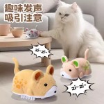 猫咪玩具仿真电动小仓鼠宠物玩具猫猫自嗨解闷神器逗猫消耗体力