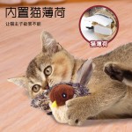 猫玩具智能TK跨境电动仿真小鸟可拍打猫咪自嗨解闷抖抖鸟宠物用品