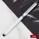 二合一触屏跨境外贸商务广告礼品双用电容手写金属签字触控中性笔