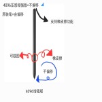 适用汉王N10/N10mini电磁笔 手写笔E910触控笔带橡皮檫