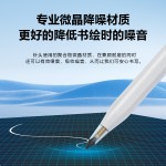 适用苹果手写笔Applepencil改造静音笔头可拆卸替换耐磨笔尖小黑