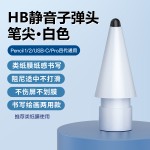 适用apple pencil手写笔改造笔尖iPad触控笔替换笔头静音耐磨