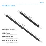 宠物车载牵引绳装饰挂件汽车保护宠物安全带项圈狗狗脖圈柴犬用品
