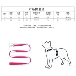 跨境新品小中大型犬狗狗牵引绳宠物外出遛狗防爆冲牵引绳子不勒手