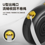 宠物用品狗狗牵引绳3m自动伸缩猫咪牵引遛狗绳宠物外出5米绳狗链