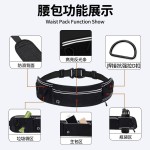 工厂直销宠物运动腰包跑步多功能狗狗牵引绳防爆冲可伸缩免提狗绳