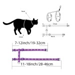 亚马逊爆款夜光狗狗牵引绳星月图案猫咪胸背带牵引绳猫工字防挣脱