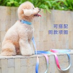 Touchdog它它幻彩狗胸背牵引绳背心款胸背带中小狗犬专用夜光