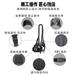 跨境款狗狗黑色胸背带老年犬牵引大型犬辅助胸背老年犬辅助胸背
