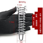 狗狗牵引绳缓冲弹簧狗链子压缩弹簧宠物防爆冲减震拉簧狗绳带配件