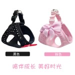 宠物用品外出不勒手狗绳 小型犬猫咪可爱背心式狗狗牵引绳