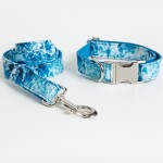 海洋风宠物项圈 宠物用品 亚马逊爆款狗狗项圈牵引绳套装 狗脖圈