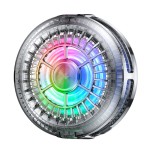 严选新品TL01手机散热器半导体制冷结冰降温灯光可开关直播款磁